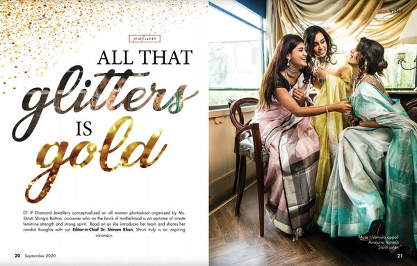 All That Glitters Is Gold - By She Magazine EF-IF Diamond Jewellery