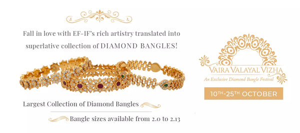 efif diamond jewellery bangle mela