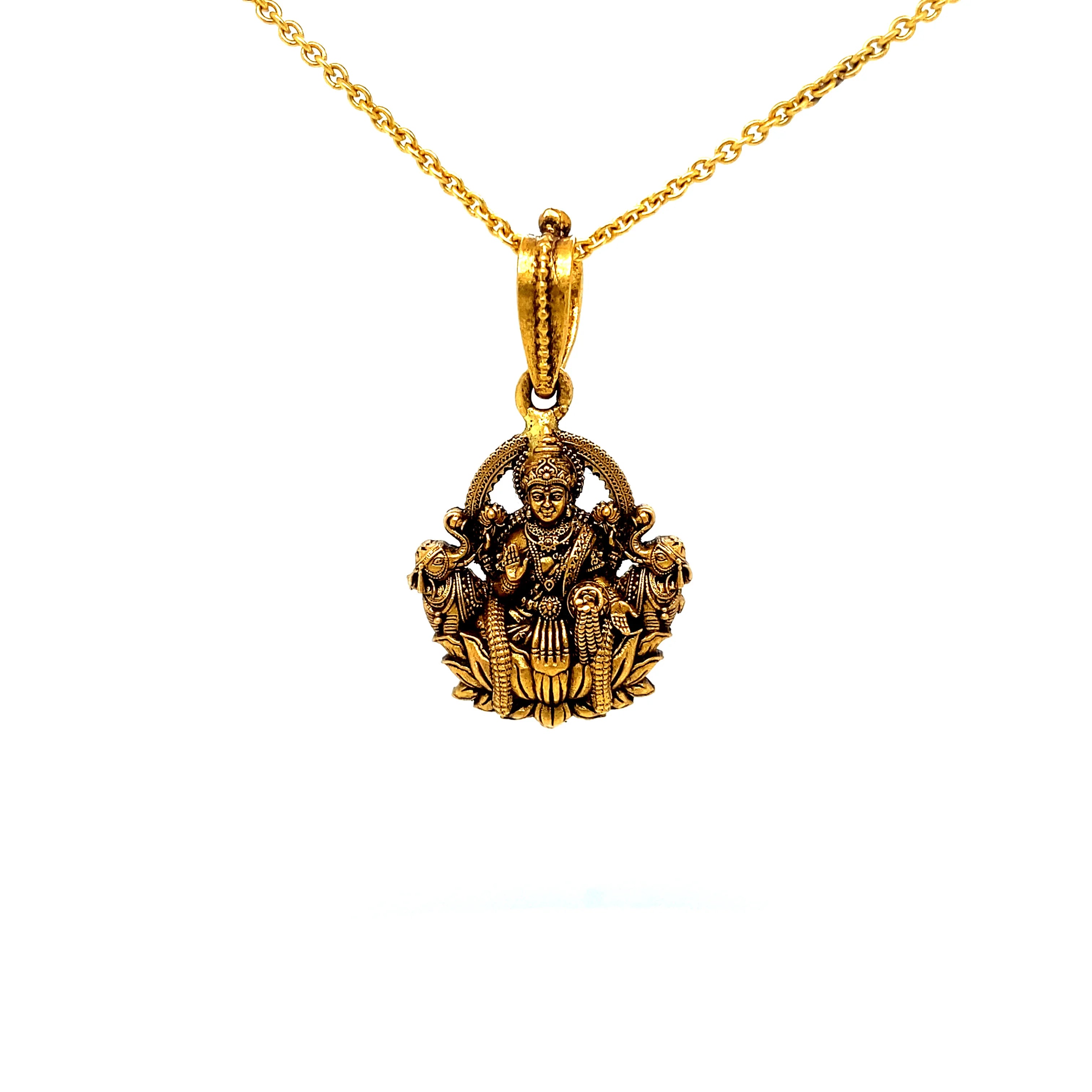 Goddess lakshmi pendant deals