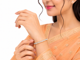 DAZZLING FLORA BANGLE