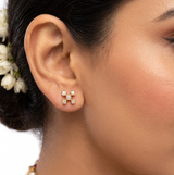 The Suyashi Closed Setting Diamond Studs