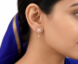 SAVITRI DIAMOND STUDS