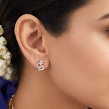 The Charming 18k Yellow Gold Diamond Studs