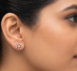 The Janaki Closed Setting 22k Diamond Stud