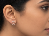 Elegant Floral Stud