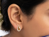 Beautiful Pear Shaped Studs