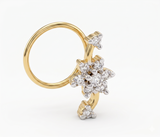 MYSTIC HALO DIAMOND NOSE PIN