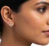 The Nalini Closed Setting 22k Diamond Stud