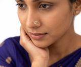 Magnificent Spiral Nose Pin