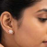 The Evergreen 7 Diamond Closed Setting 22k Stud
