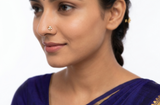 Dazzling Butterfly Nose Pin