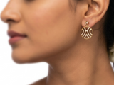 Round Maze Earrings