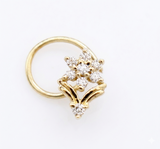 TIYARA DIAMOND NOSE PIN