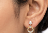 Charming Wreath Studs