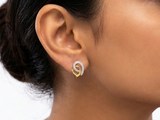 Entwined Inverted Drop Studs