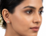 HAZE DIAMOND STUDS
