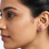 ENTWINED DIAMOND STUD