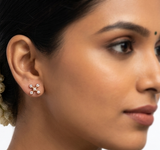 The Akshana Closed Setting 22k Diamond Stud