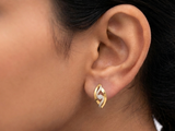 Plush Petal Encased Cluster Studs