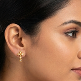 THE VIMALA CLOSED SETTING 22KT DIAMOND STUD