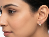 Splendid Dual Arc Cluster Studs