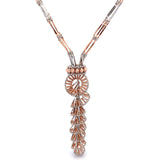 ZAHARA GOLD NECKLACE AND STUD