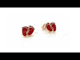 LITTLE WONDER -TINY FEET EARRINGS