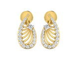 Beautiful Pear Shaped Studs