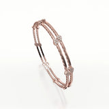 RAIN DROP DIAMOND BANGLE