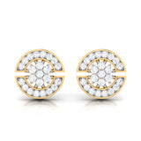 Diamond Studs, Diamond earrings, earring, gold Earring, dimoand jewellery, Efif diamond Jewellery