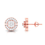 Diamond Studs, Diamond earrings, earring, gold Earring, dimoand jewellery, Efif diamond Jewellery