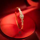 SAPPHIRE ETERNITY BRACELET, diamond jewellery, bracelets, diamond bracelets, gold bracelets, open setting bracelets, closed setting bracelets