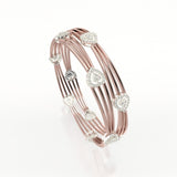 THE HEART DIAMOND BANGLE