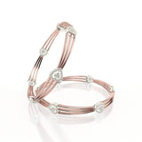 THE HEART DIAMOND BANGLE