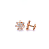 Diamond Studs, Diamond earrings, earring, gold Earring, dimoand jewellery, Efif diamond Jewellery