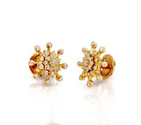 The Prathama Closed Setting 22k Diamond Stud