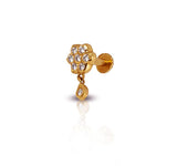 DIAMOND NOSEPIN, Diamond jewellery, nose pin, gold nose pin, efif diamond jewellery