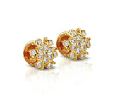 The Sneham Closed Setting 22k Diamond Stud