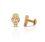 The Jeevanam Closed Setting 22k Diamond Stud