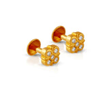 The Poorni Closed Setting 22k Diamond Stud