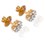 Diamond Studs, Diamond earrings, earring, gold Earring, dimoand jewellery, Efif diamond Jewellery