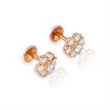 The Evergreen 7 Diamond Closed Setting 22k Stud