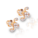 Diamond Studs, Diamond earrings, earring, gold Earring, dimoand jewellery, Efif diamond Jewellery