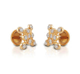 The Kaveri Closed Setting 22k Diamond Stud