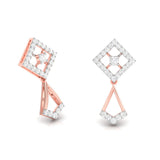 Diamond Studs, Diamond earrings, earring, gold Earring, dimoand jewellery, Efif diamond Jewellery