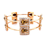 Goddess Lakshmi Closed Setting Diamond Bangle, diamond bagle, bangle, efif diamond bangle, efif diamond jewellery,