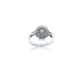Riya Open Setting Diamond Ring For Women, diamond ring, white gold diamond ring, white gold