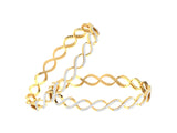 TRENDY TWISTED BANGLE efifdiamonds TRENDY TWISTED BANGLE efifdiamonds BANGLES 255440.00 EF-IF Diamond Jewellery