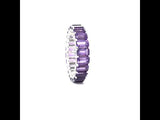 AMETHYST ETERNITY RING