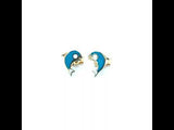 LITTLE WONDER - DOLPHIN EARRINGS
